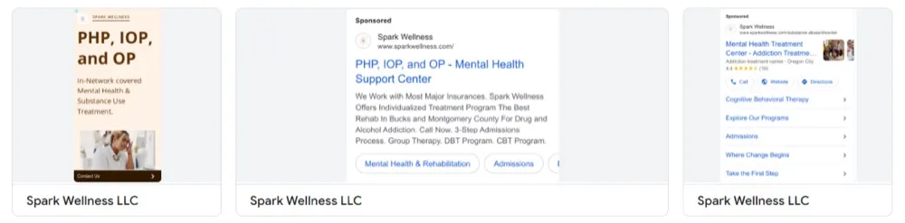 Google Ads campaign results managed by Inventive Media